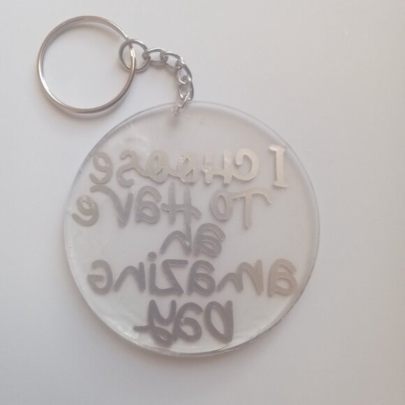 Rose gold keychain - Picture 2 of 4